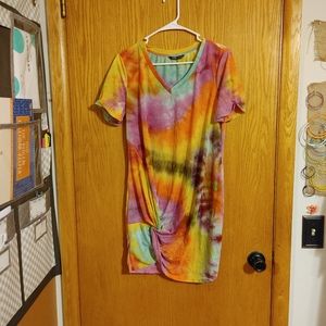 Tie-dye dress